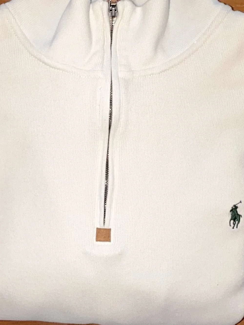 Men’s XLT Ralph Lauren Half-Zip Sweater with Green Pony